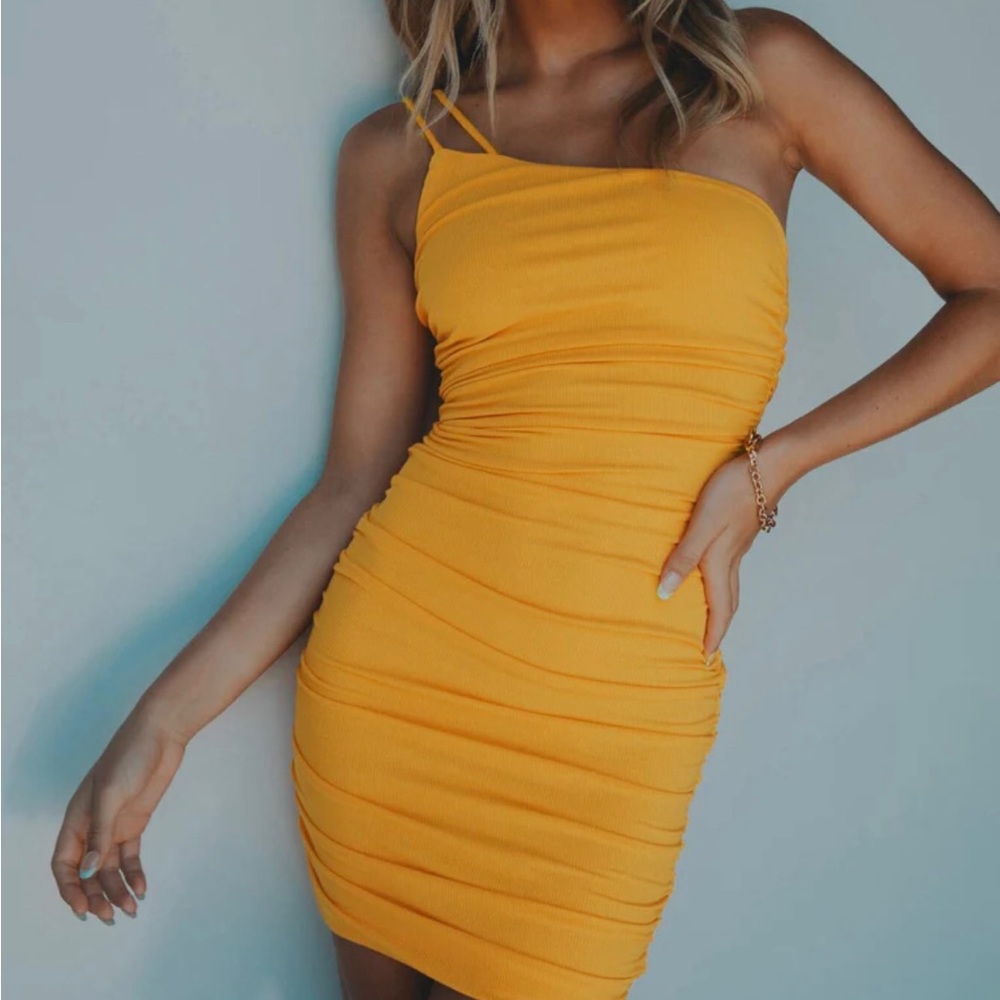 Princess Polly Reece Mini Dress Orange